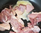 ☆長芋・鶏肉・舞茸♪バター醤油炒め☆作り方3写真