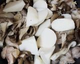 ☆長芋・鶏肉・舞茸♪バター醤油炒め☆作り方6写真