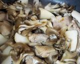 ☆長芋・鶏肉・舞茸♪バター醤油炒め☆作り方7写真