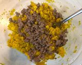 余り物のそぼろで揚げないかぼちゃコロッケ作り方4写真