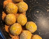 余り物のそぼろで揚げないかぼちゃコロッケ作り方5写真