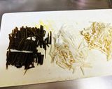 大根と昆布のシリシリ風作り方1写真