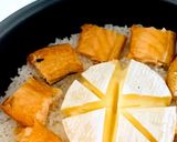 炊けたご飯に乗せるだけ!濃厚はらこ飯作り方3写真