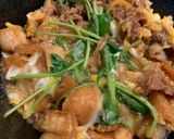 簡単！すき焼き丼♪作り方3写真
