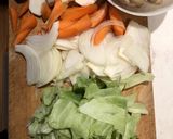 ポークソテーの野菜あんかけ作り方1写真