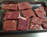 柑橘好きへ♪豚ヒレのオレンジジュース煮作り方2写真