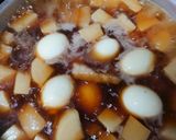 調味料２つ☆シンプル☆美味しい☆豚の角煮作り方5写真