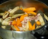 ごぼうと豚肉のごった煮♪作り方2写真