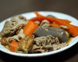 ごぼうと豚肉のごった煮♪作り方5写真