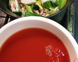 ミルフィーユ里芋トマト鍋作り方4写真