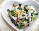 野菜たっぷり✿海苔入りみぞれおひたし♪作り方4写真