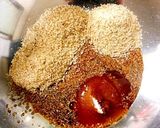 簡単・春菊の胡麻和え作り方3写真
