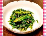 簡単・春菊の胡麻和え作り方6写真