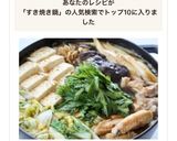 簡単鶏すき【鶏すき鍋】※すき焼き作り方8写真