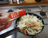 最速のれん兄のスタミナ野菜炒め作り方7写真