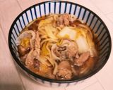 超簡単❗️かさまし肉うどん❗️作り方2写真