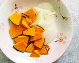 クリームコーン中華スープ♪南瓜入り♪作り方1写真