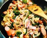 青春のナポリタン弁当作り方1写真
