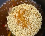 麺つゆ調整☆辛すぎないマイルド辛ラーメン作り方4写真