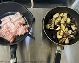 最新版！簡単なすと豚バラのピリ辛炒め作り方4写真