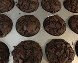 混ぜるだけダブルチョコレートマフィン作り方6写真