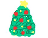 ポテサラ ꊛ໋̝❅☃ クリスマスツリー作り方3写真
