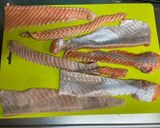 脂のり鮭のアラ(腹身)としめじの甘辛煮作り方2写真