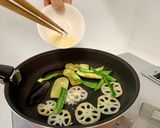野菜のパルメザンチーズ焼き作り方3写真