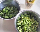 簡単常備菜行者にんにくオリーブオイル漬け作り方1写真