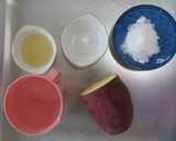 鍋を使わないさつまいものレモン煮作り方1写真