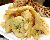 四角豆の根っこの天ぷら作り方4写真