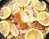 腸まで届く卵焼き豚バラ白菜の塩レモン鍋作り方4写真
