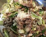 葱塩カルビ丼作り方15写真