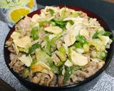 葱塩カルビ丼作り方20写真