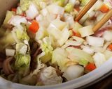 たっぷり野菜のクラムチャウダー風(豆乳)作り方5写真