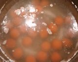 ホットミルクココア、チョコinチョコ白玉作り方9写真