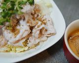 豚しゃぶサラダ 棒々鶏風ソース作り方3写真