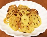蓮根チップス☆カレー味＊お弁当にも☆作り方4写真