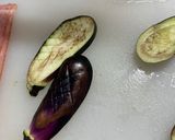 茄子と万能ねぎのバター醤油ベーコン焼き作り方3写真