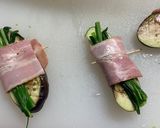 茄子と万能ねぎのバター醤油ベーコン焼き作り方8写真