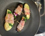 茄子と万能ねぎのバター醤油ベーコン焼き作り方10写真