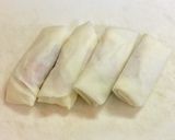 アスパラ＆ベーコン＆チーズの焼き春巻作り方4写真