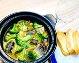缶詰で！サンマときのこのアヒージョ作り方3写真