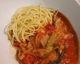 ミルフィーユ里芋トマト鍋DEパスタ作り方3写真