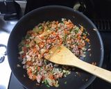 お吸い物も合う♡和風キーマカレー作り方3写真