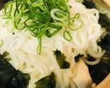 鶏肉と白菜&わかめうどん鍋作り方4写真