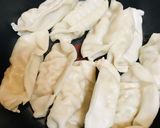 レトルト●スープで煮詰める餃子作り方1写真