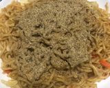 ダシ粉たっぷりソース焼きそば作り方1写真