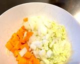 １歳　スプーン練習中　サバ缶のおかず作り方1写真