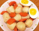 里芋の煮物作り方5写真